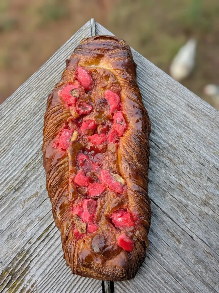 Torsade praline rose 