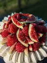 Pavlova aux fruits de saison