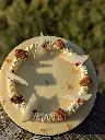 Entremet poire cacahuète