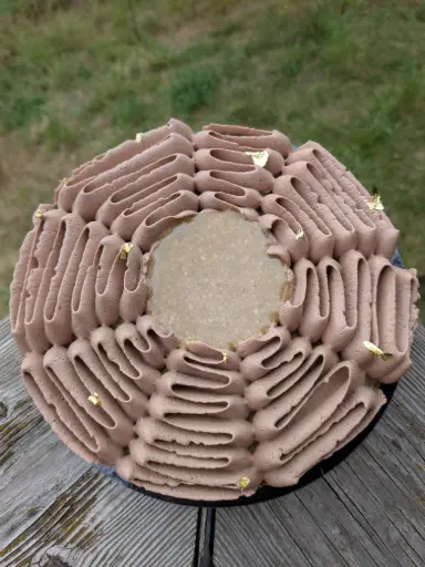 Tarte Chocolat lait, noisette et sésame